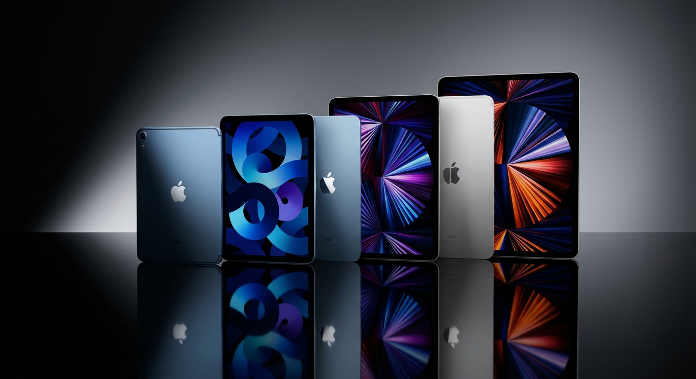 Gamme complète des iPad professionnels 2026
