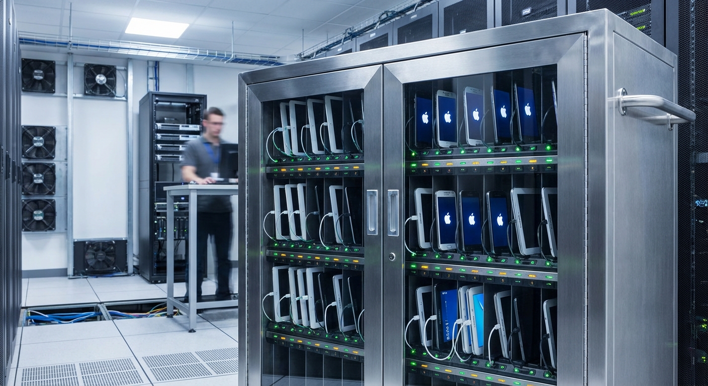 Chariot de chargement tablettes entreprise