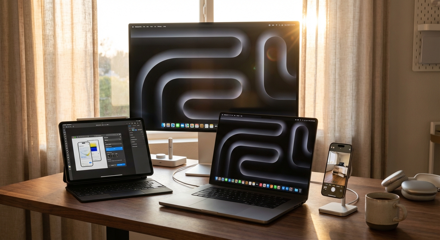 Écosystème Apple en entreprise : iPad, Mac et iPhone synchronisés pour le travail